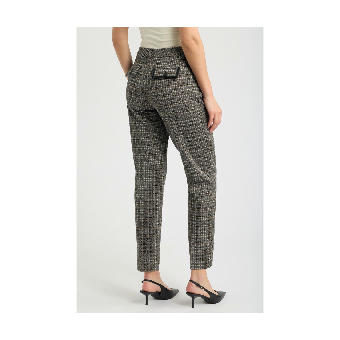 Tweed Flare Trouser