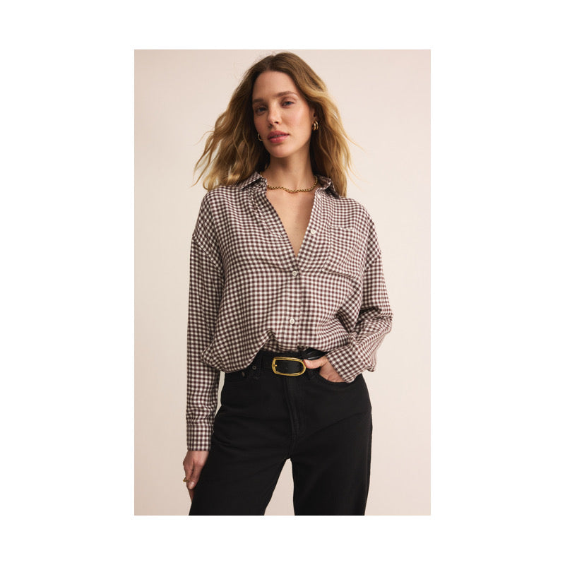 River Plaid Button Down