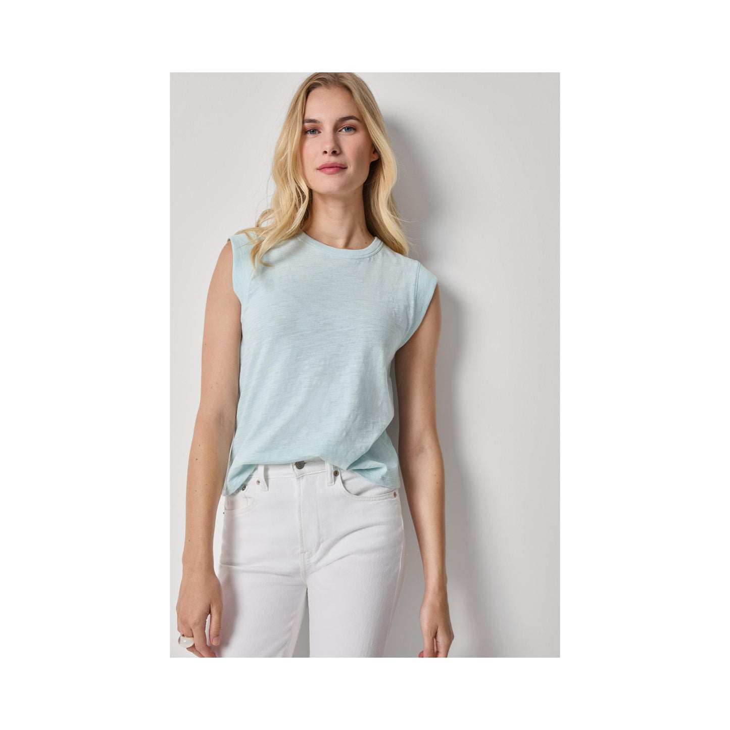 Cap Sleeve Crew