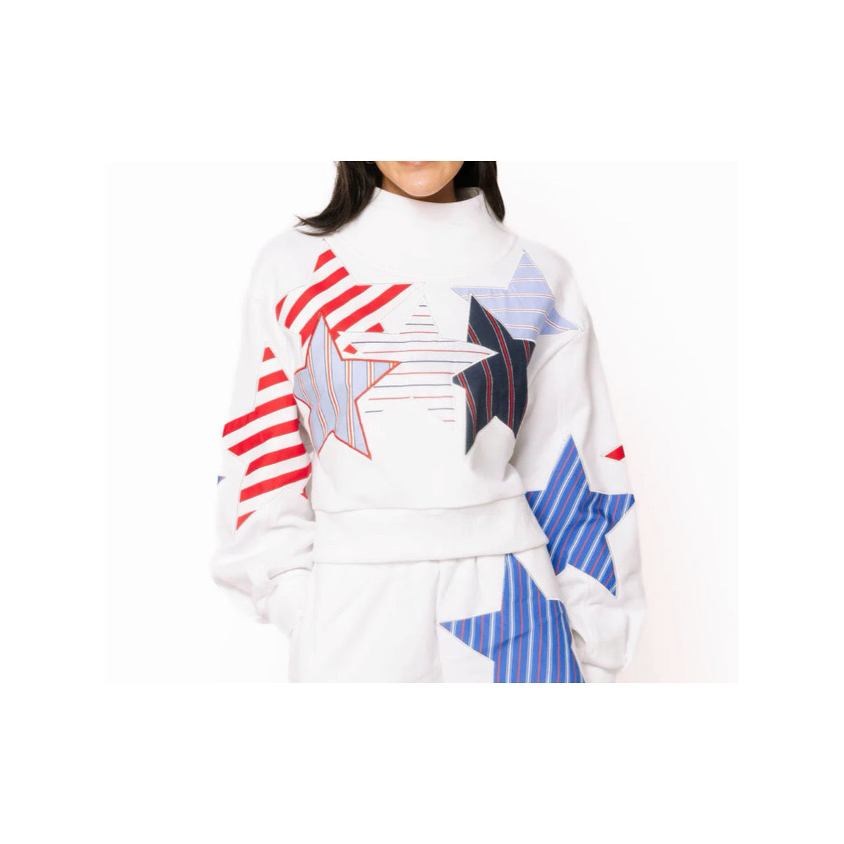 Patch Stars Sweatshirt
