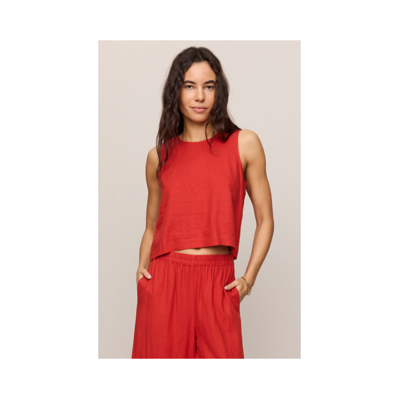 Sloane Linen Top