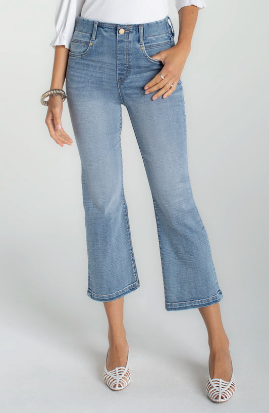Gia Crop with Tulip Back Slit