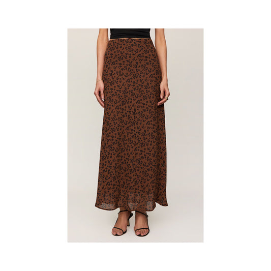 Z Supply Europa Leopard Skirt