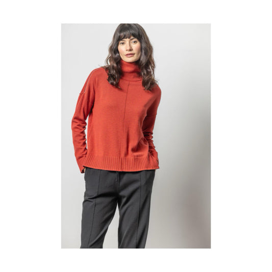 Relaxed Turtleneck Sweater