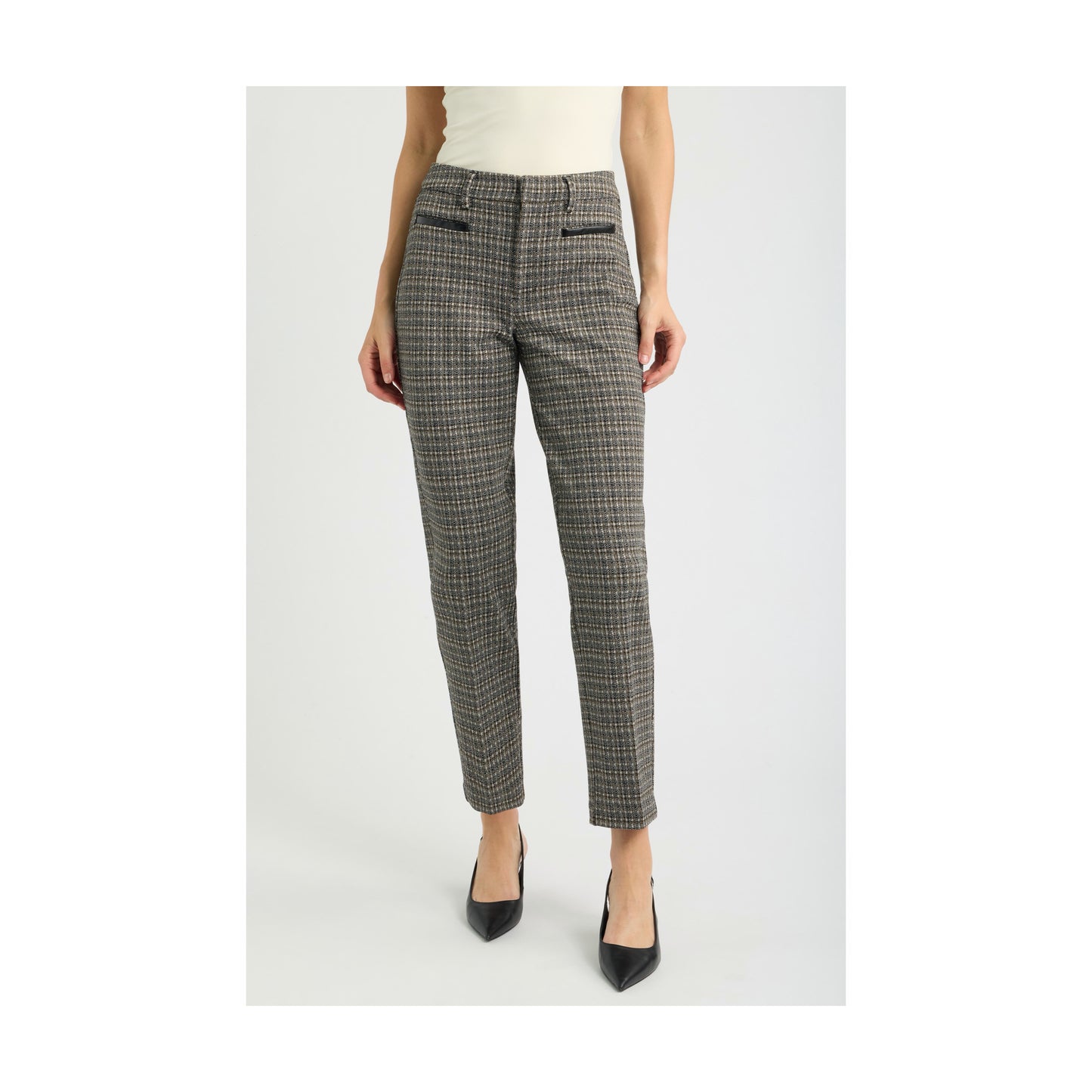 Tweed Flare Trouser