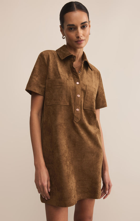 Sydney Suede Dress