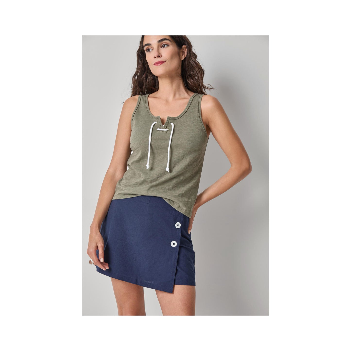 Lace Up Tank