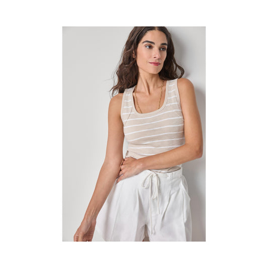 Striped Wide Strap Tank