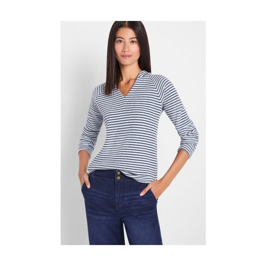 Soft Thermal Split Neck Top