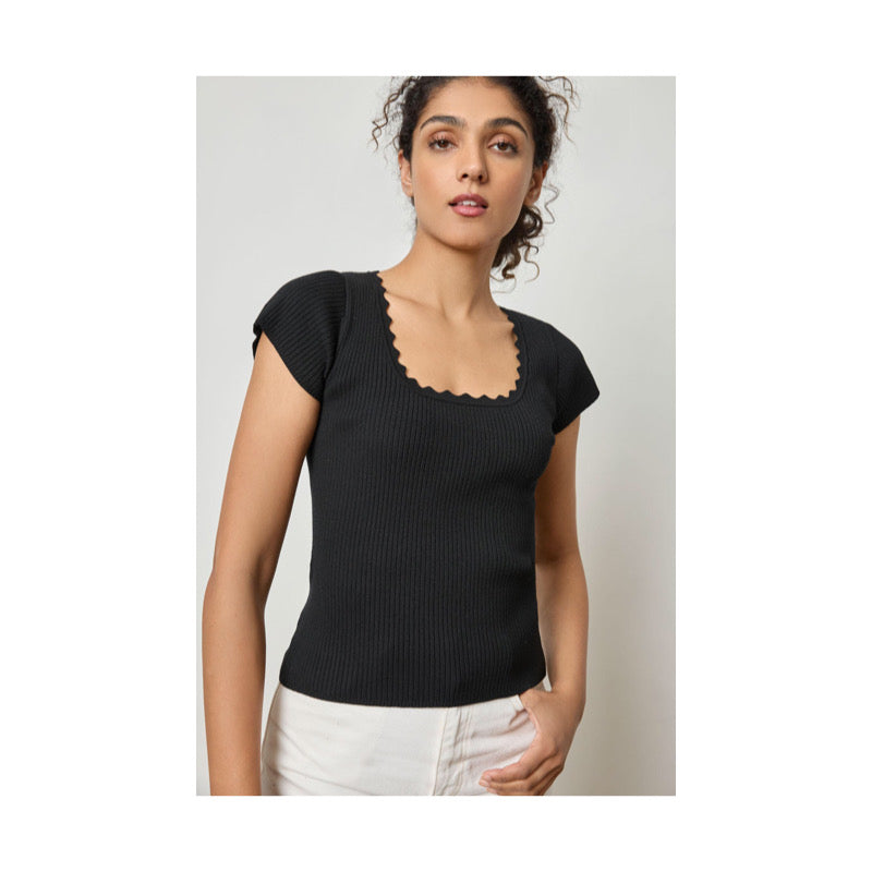 Cap Sleeve Sweater
