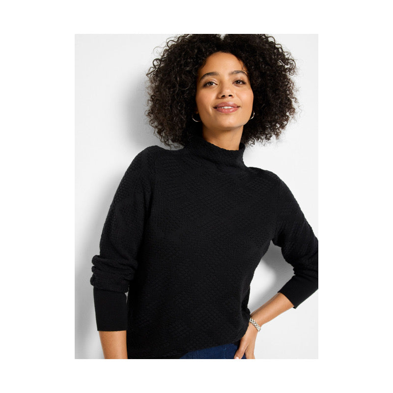 Textured Diamonds Sweater
