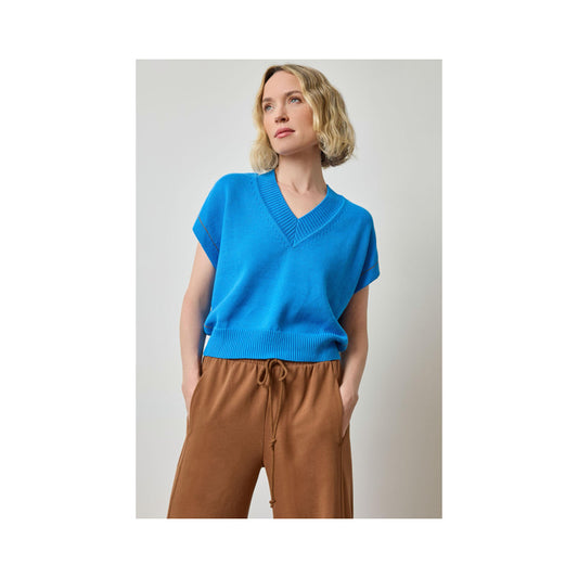 V Neck Wedge Sweater