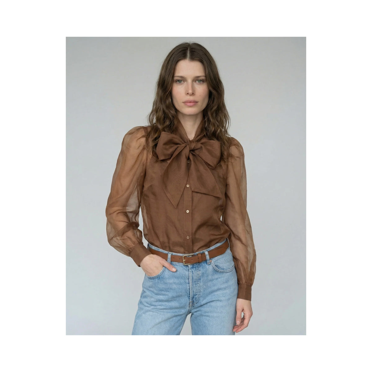 The Shirt French Bow Shirt