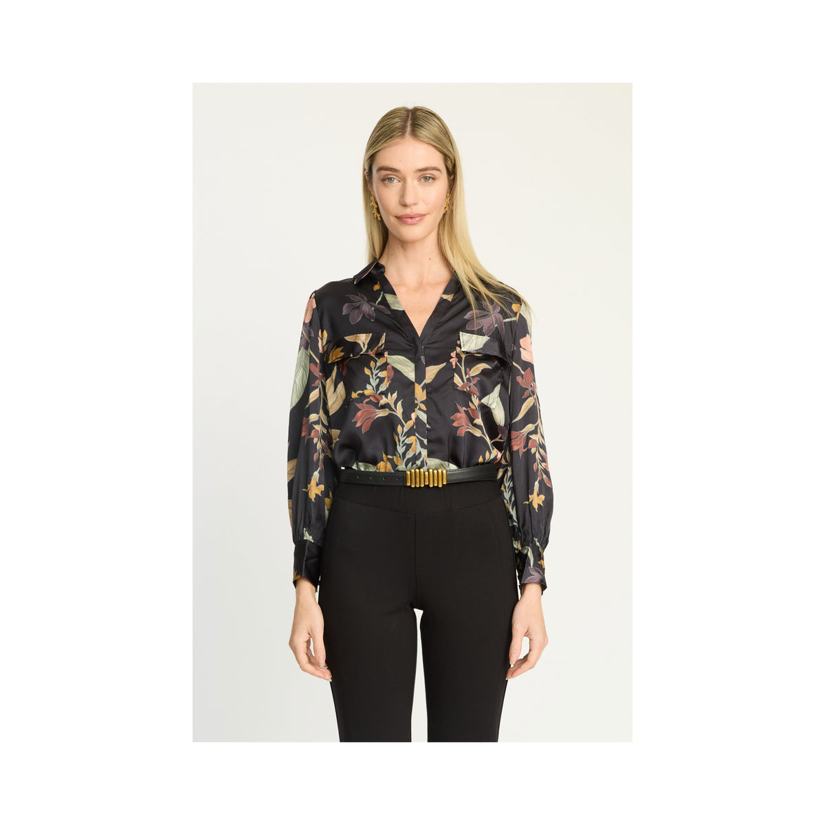 Caballero Dune Top in Sundown Floral