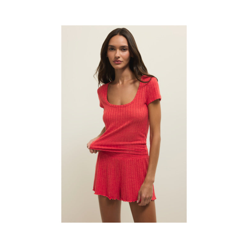 Flower Market Rib Tee