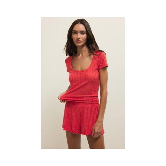 Flower Market Rib Tee