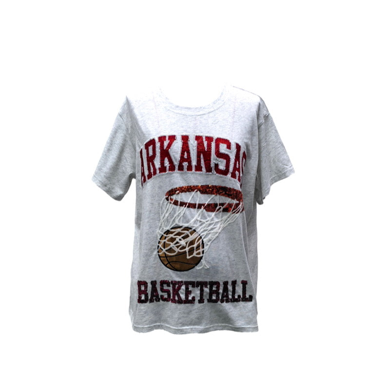 Arkansas Basketball Tee