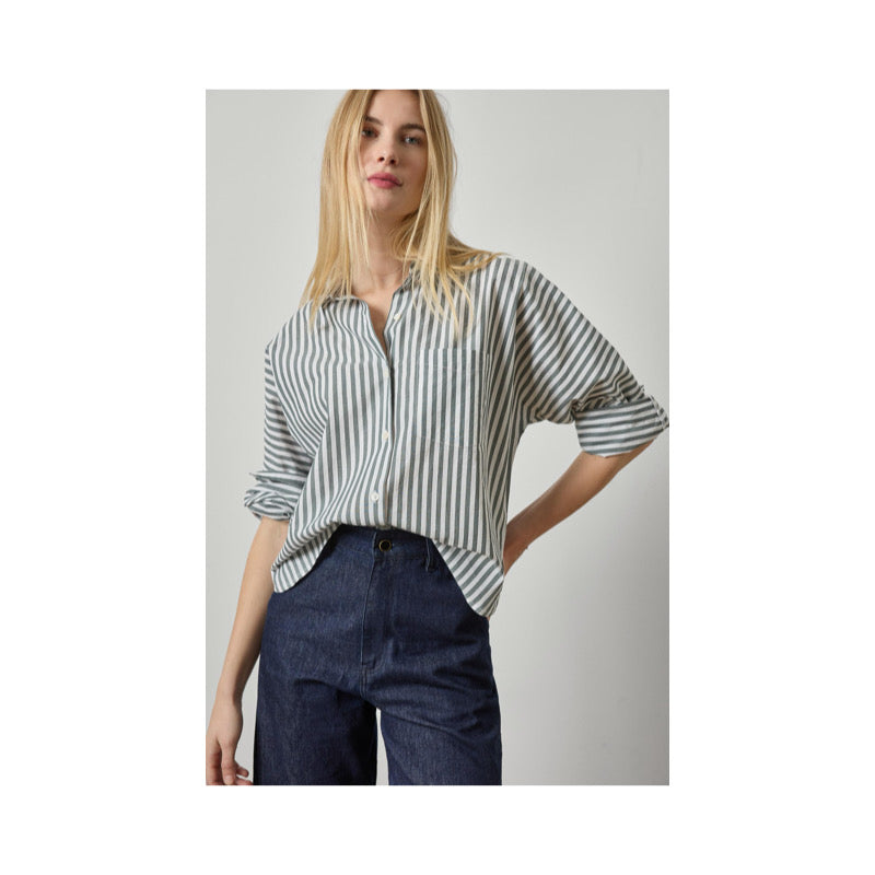 Striped Button Down