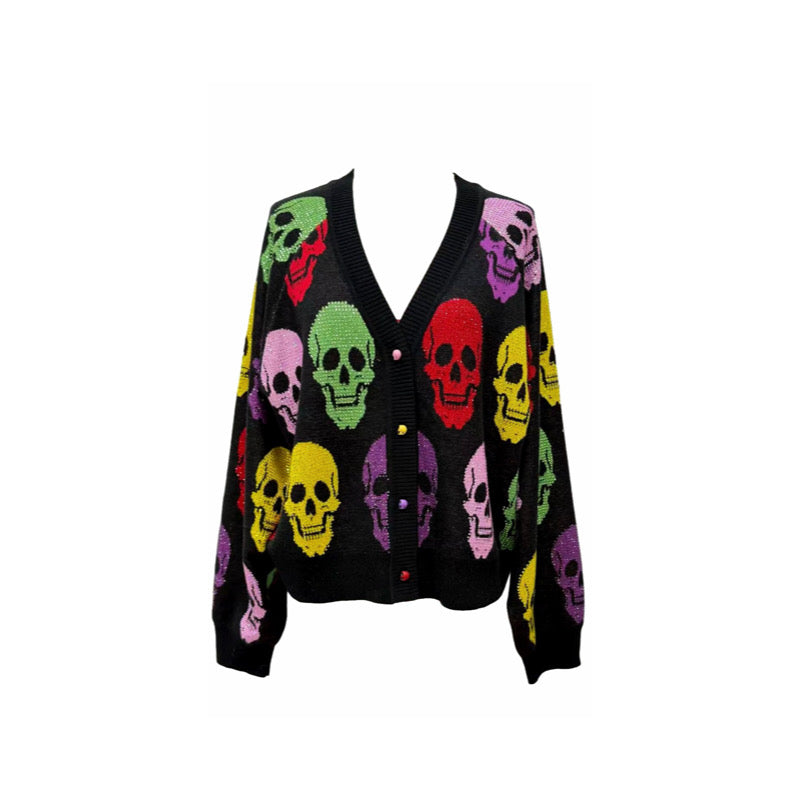 Queen of Sparkles Skeleton Cardigan