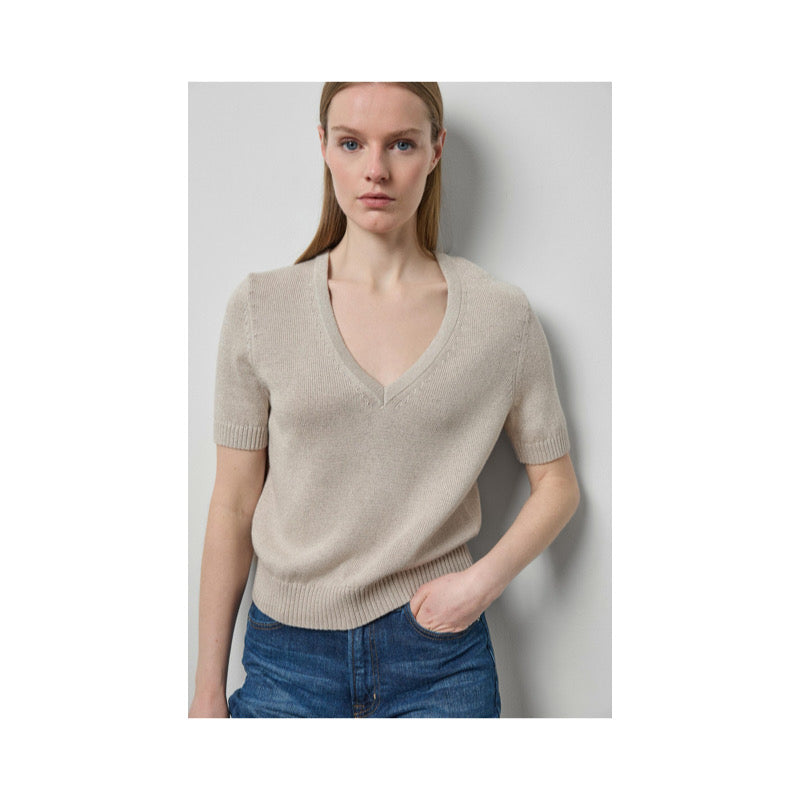 Lilla P V-Neck Sparkle Sweater