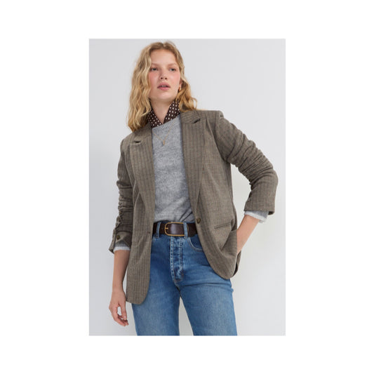 Liverpool Boyfriend Herringbone Blazer