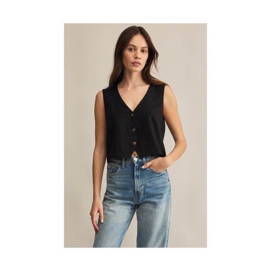 Marta Linen Vest