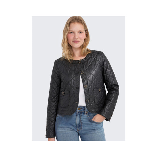 Liverpool Black Quilted Jacket