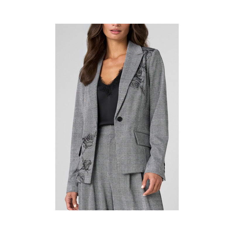 Liverpool Glen Plaid Tailored Blazer