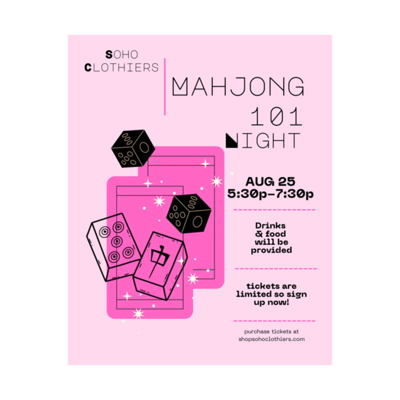 Mahjong 101 Lessons